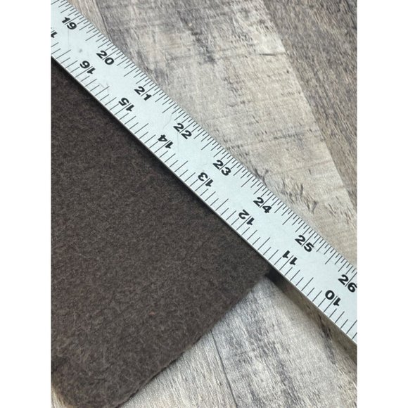 Stormy Kormer Women M Pea Coat Isle Jacket Wool Blend Brown Soft Button Front - Picture 8 of 8